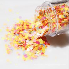 2020 Fluorescent Cosmetic Gunky Nail paillettes